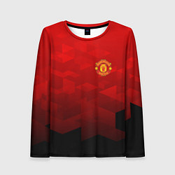 Женский лонгслив FC Man UTD: Red Poly