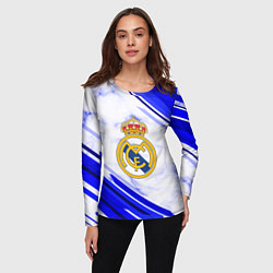 Лонгслив женский Real Madrid, цвет: 3D-принт — фото 2
