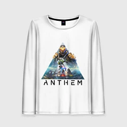 Лонгслив женский ANTHEM Planet, цвет: 3D-принт