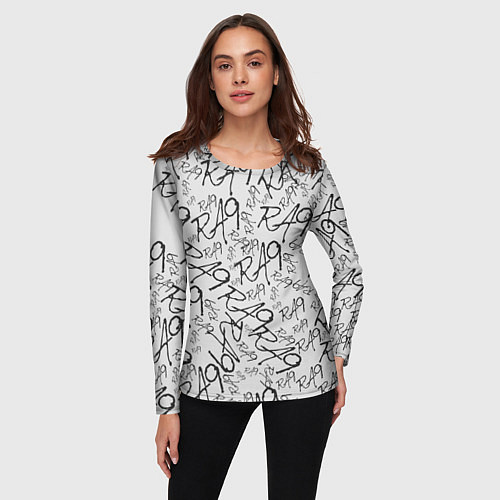 Женский лонгслив RA9 DEVIANT / 3D-принт – фото 3