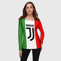 Лонгслив женский Ronaldo Juve Italy, цвет: 3D-принт — фото 2