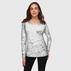 Лонгслив женский ХАОС: GONEFludd, цвет: 3D-принт — фото 2