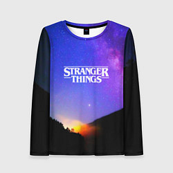 Лонгслив женский Stranger Things: Space Rising, цвет: 3D-принт