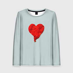 Лонгслив женский Kanye West: Heartbreak, цвет: 3D-принт