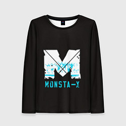 Лонгслив женский MONSTA X, цвет: 3D-принт