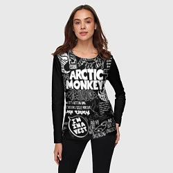 Лонгслив женский Arctic Monkeys: I'm in a Vest, цвет: 3D-принт — фото 2