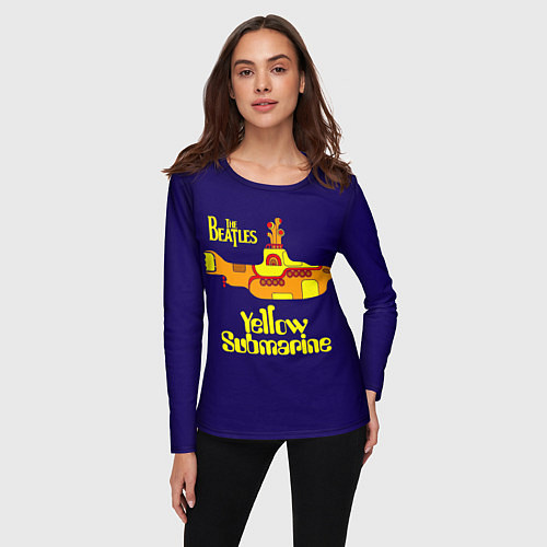 Женский лонгслив The Beatles: Yellow Submarine / 3D-принт – фото 3
