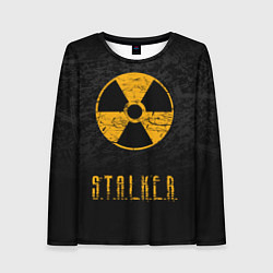 Лонгслив женский STALKER: Radioactive, цвет: 3D-принт