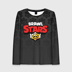 Лонгслив женский Brawl Stars: Black Team, цвет: 3D-принт