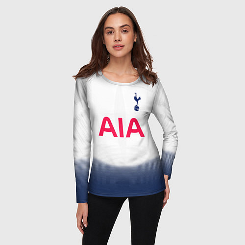 Женский лонгслив FC Tottenham: Dele Alli Home 18-19 / 3D-принт – фото 3