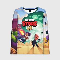 Лонгслив женский Brawl Stars, цвет: 3D-принт