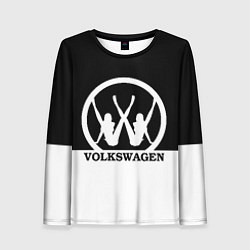 Лонгслив женский Volkswagen girls, цвет: 3D-принт