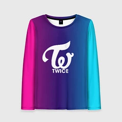 Лонгслив женский TWICE, цвет: 3D-принт