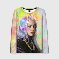 Лонгслив женский Billie Eilish, цвет: 3D-принт