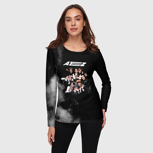 Женский лонгслив Ateez / 3D-принт – фото 3