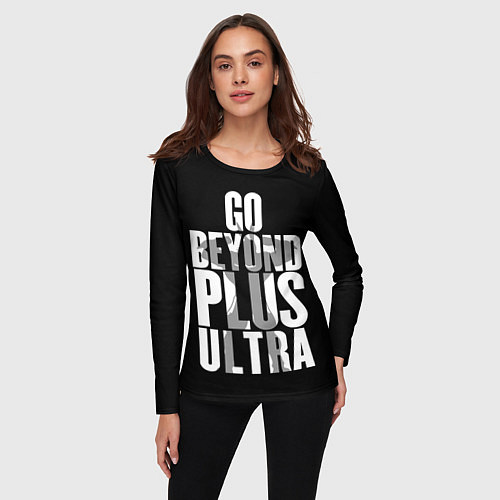 Женский лонгслив Моя геройская академия / 3D-принт – фото 3