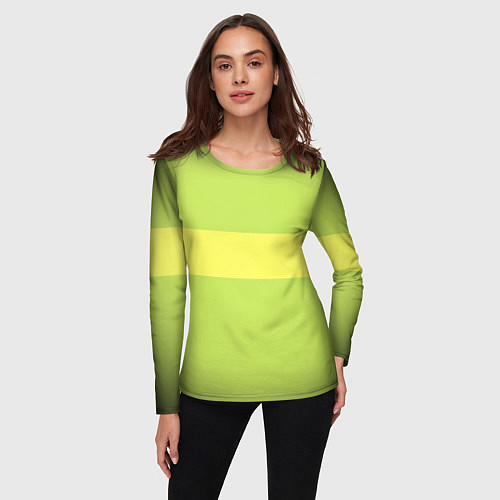 Женский лонгслив ЧАРА CHARA / 3D-принт – фото 3