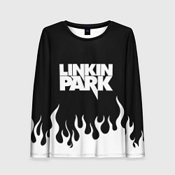 Женский лонгслив Linkin Park: Black Flame