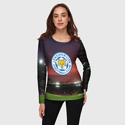 Лонгслив женский FC Leicester City, цвет: 3D-принт — фото 2