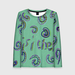Лонгслив женский Disigner, цвет: 3D-принт