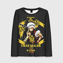 Лонгслив женский One Piece Trafalgar Water, цвет: 3D-принт