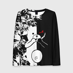 Лонгслив женский Monokuma, цвет: 3D-принт