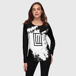 Лонгслив женский Lindemann, цвет: 3D-принт — фото 2