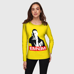 Лонгслив женский Eminem, цвет: 3D-принт — фото 2
