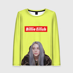 Лонгслив женский BILLIE EILISH, цвет: 3D-принт