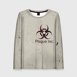Лонгслив женский Plague Inc, цвет: 3D-принт