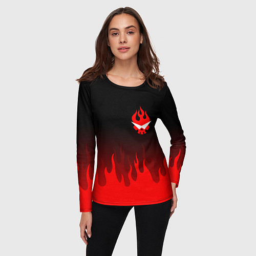 Женский лонгслив GURREN LAGANN / 3D-принт – фото 3