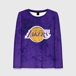 Лонгслив женский LA LAKERS, цвет: 3D-принт