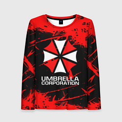 Лонгслив женский UMBRELLA CORPORATION, цвет: 3D-принт