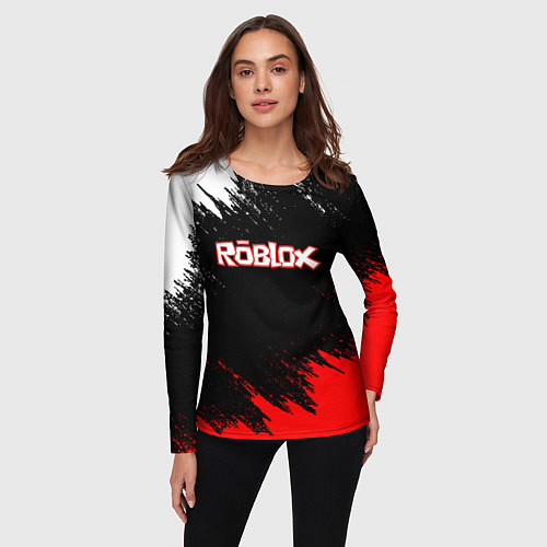 Женский лонгслив ROBLOX / 3D-принт – фото 3