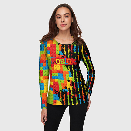 Женский лонгслив Roblox / 3D-принт – фото 3