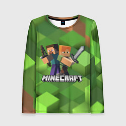Женский лонгслив MINECRAFT