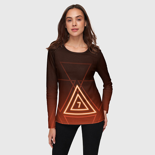 Женский лонгслив Artik & Asti / 3D-принт – фото 3