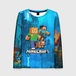 Женский лонгслив Minecraft Майнкрафт