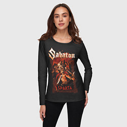 Лонгслив женский Sabaton - Sparta, цвет: 3D-принт — фото 2