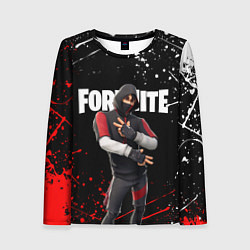 Лонгслив женский FORTNITE IKONIK, цвет: 3D-принт