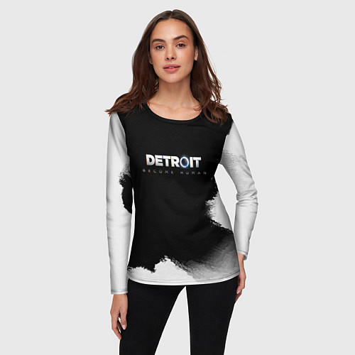 Женский лонгслив Detroit:Become Human / 3D-принт – фото 3