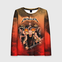Женский лонгслив Metallica