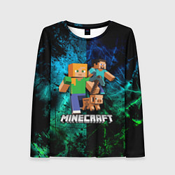 Женский лонгслив Minecraft Майнкрафт