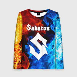 Лонгслив женский SABATON, цвет: 3D-принт