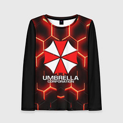 Лонгслив женский UMBRELLA CORP, цвет: 3D-принт