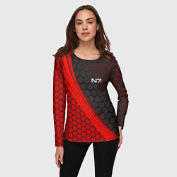 Лонгслив женский Mass Effect N7, цвет: 3D-принт — фото 2