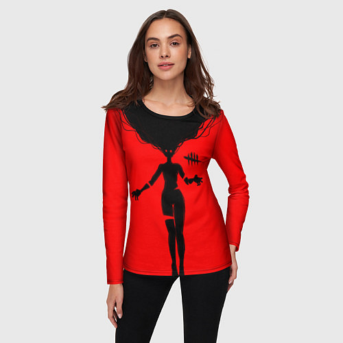 Женский лонгслив Dead by Daylight / 3D-принт – фото 3