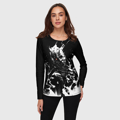 Женский лонгслив Dead by Daylight / 3D-принт – фото 3