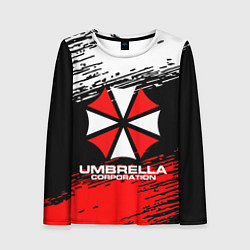 Лонгслив женский Umbrella Corporation, цвет: 3D-принт