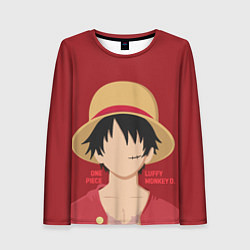 Лонгслив женский Luffy, цвет: 3D-принт